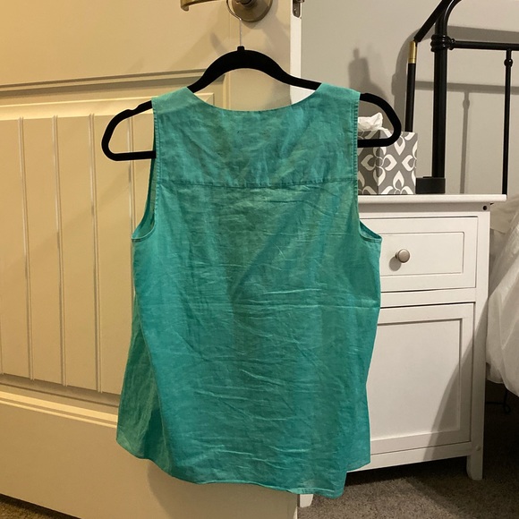 J. Crew linen tank - Picture 2 of 3